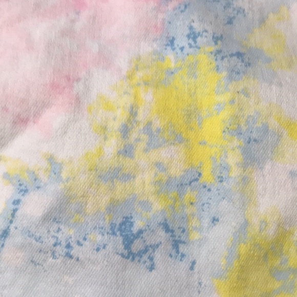 Wonder Nation NWT/White Tye Dyed Denim Jacket - Picture 13 of 13